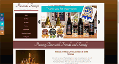 Desktop Screenshot of pasandotiempowinery.com